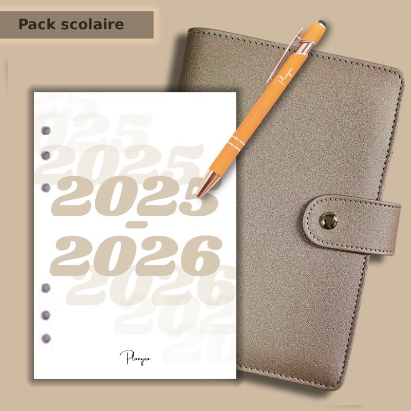 Pack Agenda 2025-2026 - Scolaire