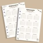 Evènements & anniversaires - Calendrier